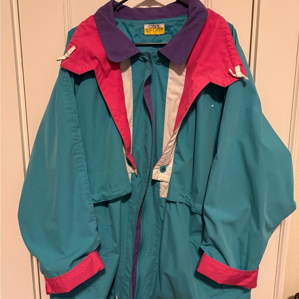 Color Block Vintage CST Sport Jacket